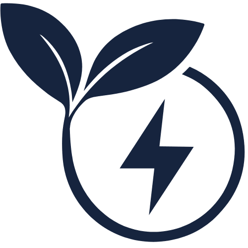 icône représentant une feuille et un z dans un rond