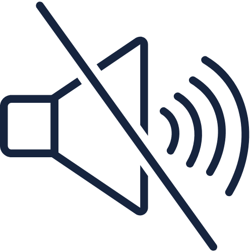 icône représentant un haut-parleur barré